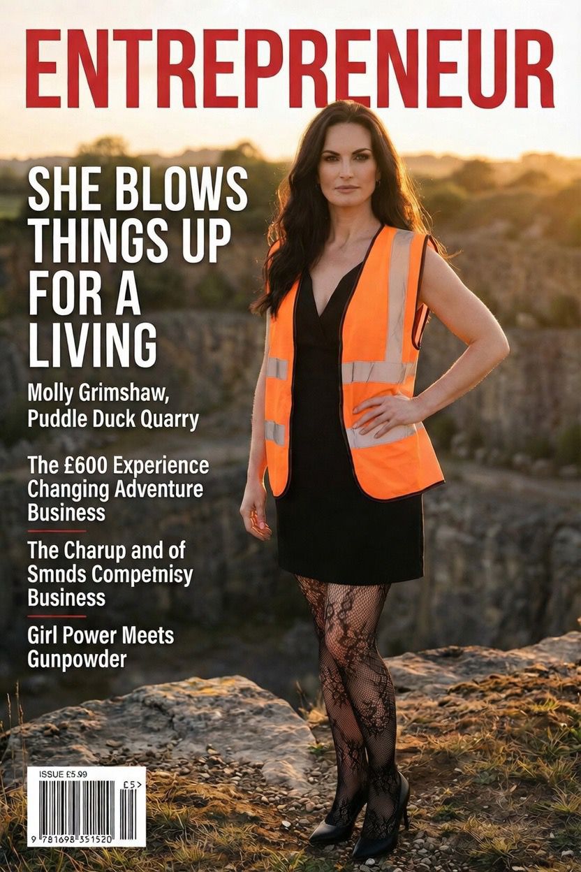 Entrepreneur — She Blows Things Up For A Living: Molly Grimshaw, Puddle Duck Quarry